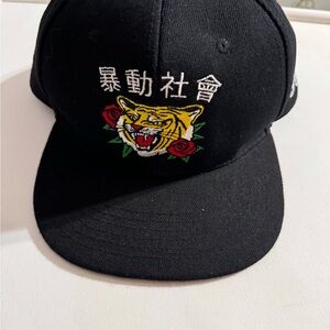 Riot Society Tiger Rose Hat
